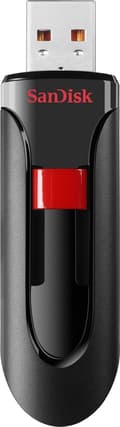 Miniatyrbild 1 av 6: SanDisk Cruzer Glide USB-minne 256 GB Svart SDCZ60-256G-B35 USB 2.0
