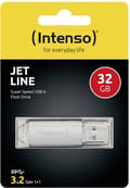Miniatyrbild 4 av 4: Intenso Jet Line USB-minne 32 GB Silver 3541480 USB 3.2 Gen 1