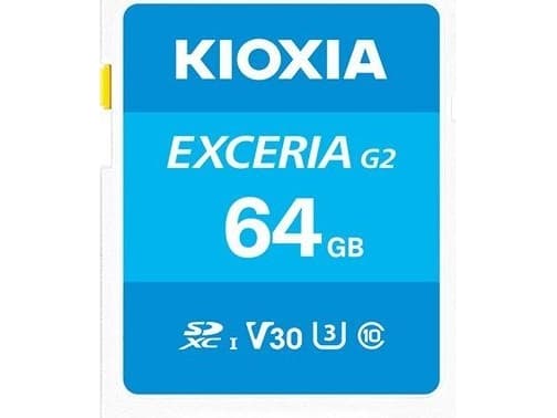 Kioxia LNEX2L064GG4, 64 GB, MicroSDXC, klasse 10, UHS-I, 100 MB/s, 50 MB/s