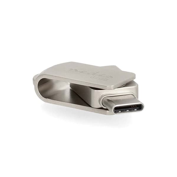 Nedis Minnepenn | 64 GB | USB-A / USB-C™ | Les hastighet: 90 MB/s | Skrive hastighet: 20 MB/s