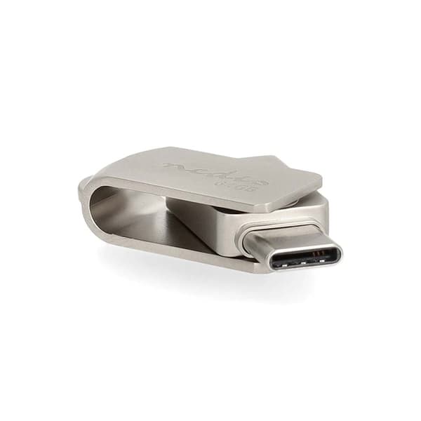 Nedis Minnepenn | 64 GB | USB-A / USB-C™ | Les hastighet: 90 MB/s | Skrive hastighet: 20 MB/s