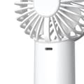 Miniatyrbild 3 av 6: SiGN Bärbar Mini USB Handfläkt med Lampa - Vit