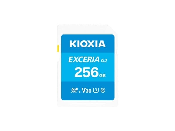 Kioxia LNEX2L256GG4, 256 GB, MicroSDXC, klasse 10, UHS-I, 100 MB/s, 50 MB/s