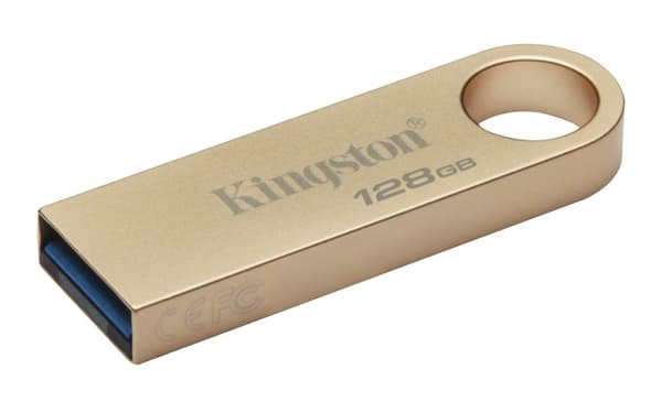 Kingston Technology DataTraveler 128GB 220MB/s Metal USB 3.2 Gen 1 SE9 G3