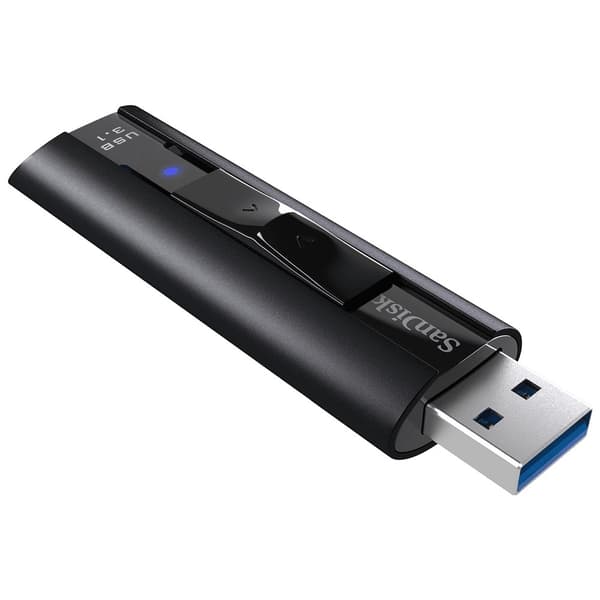 SanDisk Extreme Pro USB-minne 256 GB USB Type-A 3.2 Gen 1 (3.1 Gen 1) Svart