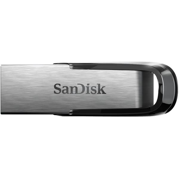 SanDisk Ultra Flair USB-minne 32 GB USB Type-A 3.0 Svart, Rostfritt stål