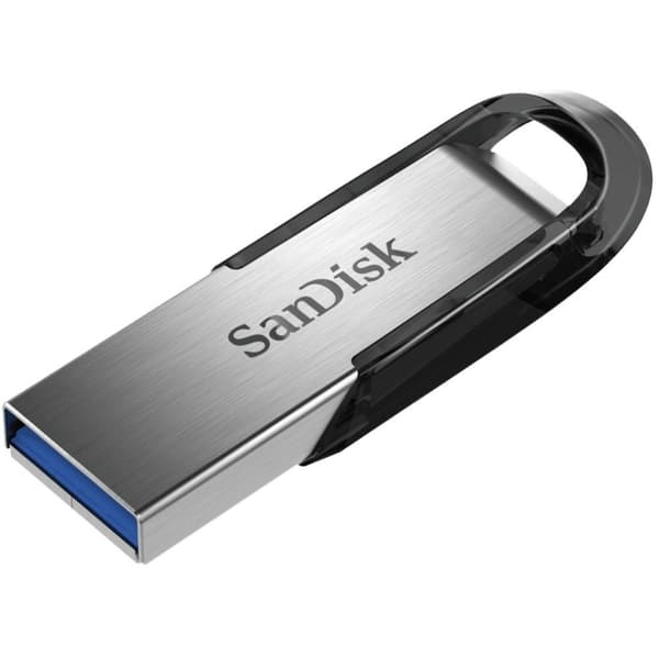 SanDisk Ultra Flair USB-minne 32 GB USB Type-A 3.0 Svart, Rostfritt stål