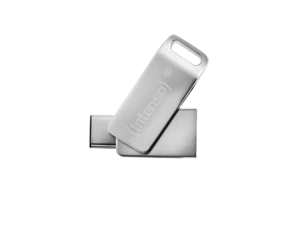 Intenso cMobile Line - USB-flashstasjon - 128 GB Sølv