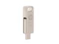 Miniatyrbild 1 av 5: PNY HPFD206C-32, 32 GB, USB Type-A / USB Type-C, 3.2 Gen 2 (3.1 Gen 2), 100 MB/s, Slide, Silver