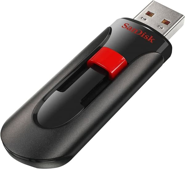 SanDisk 128GB Cruzer Glide CZ60 USB 2.0 Flash Drive Minnessticka Pendrive