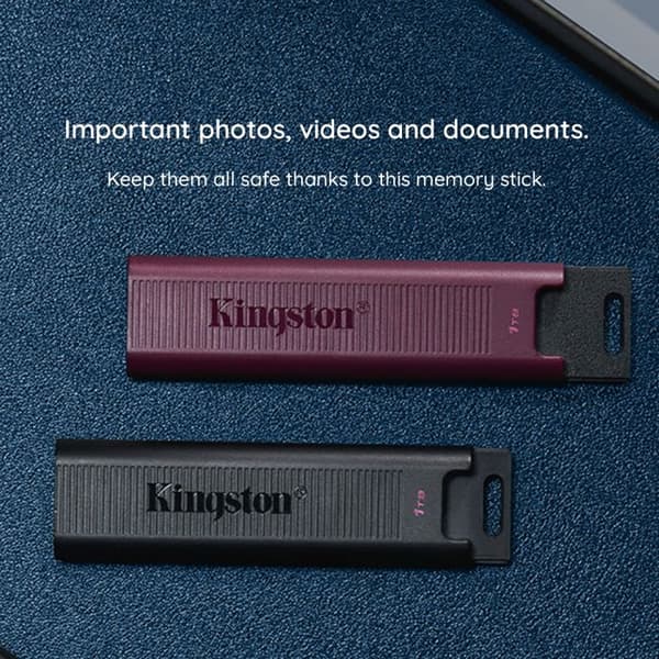 USB-nyckel - Kingston - DataTraveler MAX - 256 GB - USB 3.2 - Läshastighet 1000 MB/s