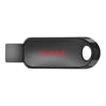 Miniatyrbild 1 av 6: SANDISK Cruzer Snap 32GB USB-nyckel - USB 2.0 - Svart