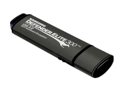 Defender Elite300 USB 256GB Kanguru USB3.0 Stick Kryptert, Kapasitet: 256GB KANGURU (KDFE300-256G)