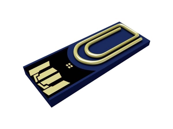 Xlyne clip/me TRUE DOCUMENT USB-muistitikku Bulkki 8 Gt Sininen CA08OB002 USB 2.0