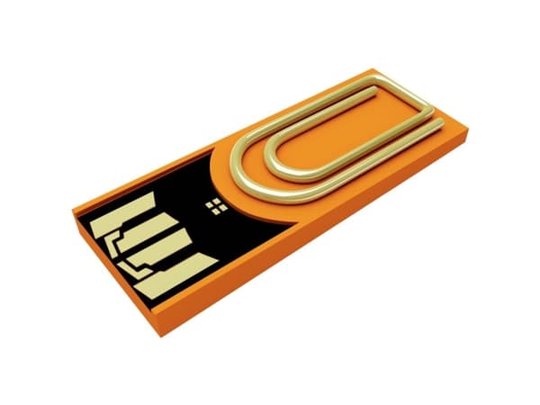 Xlyne clip/me TRUE DOCUMENT USB-flashdrev Bulk 8 GB Orange CA08CO002 USB-A (USB 2.0)