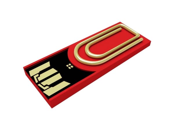 Xlyne clip/me USB-flashdrev Bulk 8 GB Rød CM08CR002 USB-A (USB 2.0)