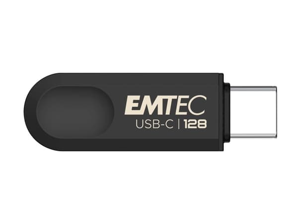 EMTEC C280 - USB-flashstasjon - 128 GB - USB-C 3.2 Gen 1