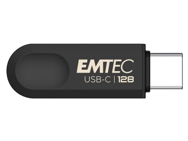 EMTEC C280 - USB-flashstasjon - 128 GB - USB-C 3.2 Gen 1