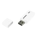 Miniatyrbild 3 av 5: USB-minne GoodRam UME2 USB 2.0 20 Mb/s Vit 8 GB