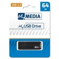 Miniatyrbillede 2 af 2: USB stick MyMedia Sort 64 GB (10 enheder)