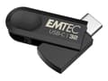Miniatyrbild 1 av 5: EMTEC C280 - USB flash-enhet - 32 GB - USB-C 3.2 Gen 1
