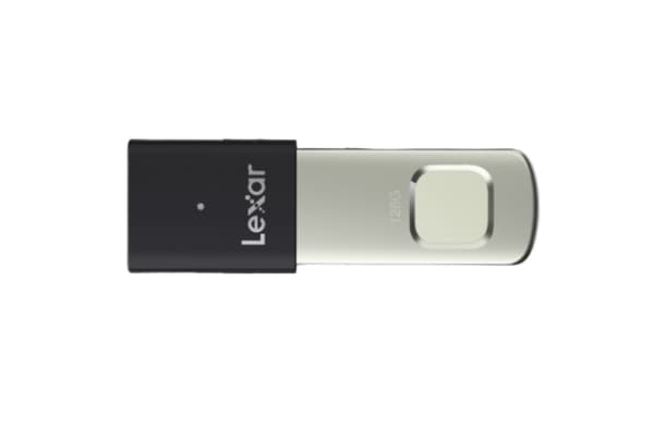 Lexar JumpDrive F35 PRO, 128 GB, USB Type-A, 3.2 Gen 1 (3.1 Gen 1), 400 MB/s, Friktionslager, Svart, Silver