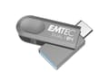 Miniatyrbild 2 av 5: EMTEC Dual D280 - USB flash-enhet - 64 GB - USB 3.2 Gen 1 / USB-C