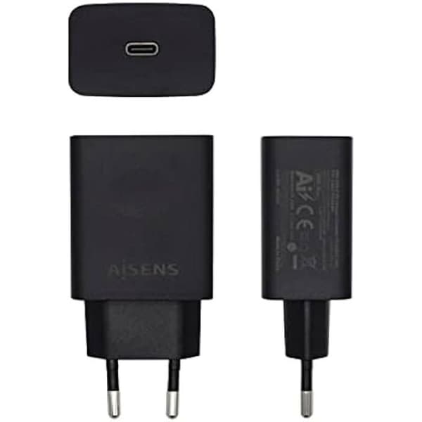 CARGADOR 20W USB-C PD3.0 Retail 1xUSB-C 20W Negro
