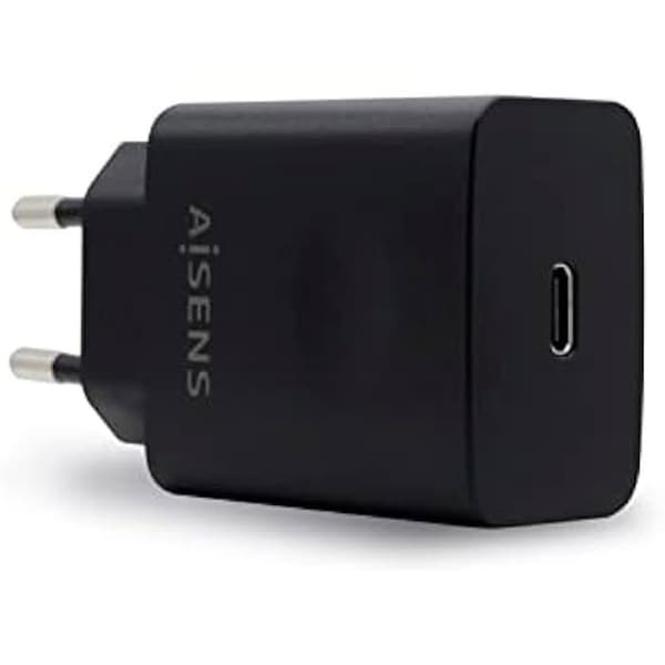 CARGADOR 20W USB-C PD3.0 Retail 1xUSB-C 20W Negro