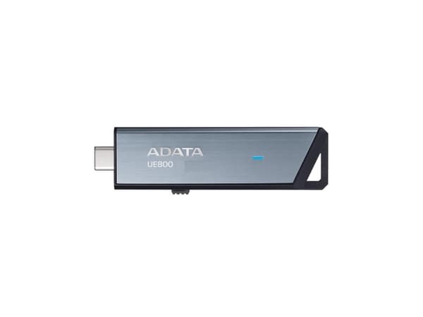ADATA UE800, 256 GB, USB Type-C, 3.2 Gen 2 (3.1 Gen 2), 1000 MB/s, Skyving, Sølv