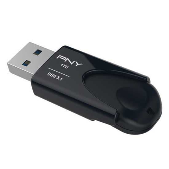 Pny 1tb Usb-minne Svart