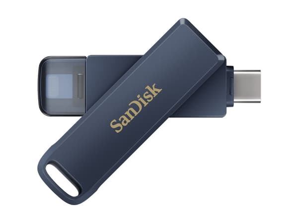 SanDisk iXpand - USB flash-stasjon - 128 GB