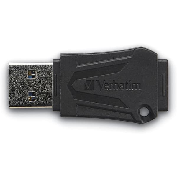 USB-nyckel - VERBATIM - ToughMAX - 16 GB - Stöt- och vattentålig Svart