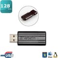 Miniatyrbild 1 av 4: Verbatim Store'n'Go PinStripe 128GB USB-minne