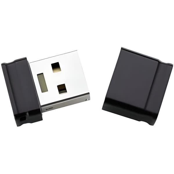 USB 2.0 KEY INTENSO MICRO LINE 8GB Svart
