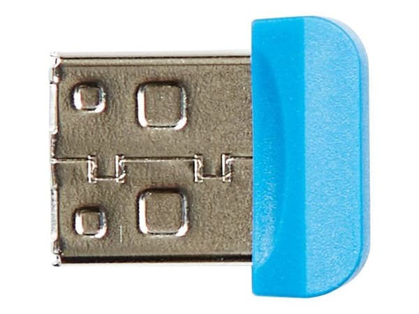 Store 'n' Stay NANO USB-nyckel - 16 GB - USB 3.0 - blå - VERBATIM