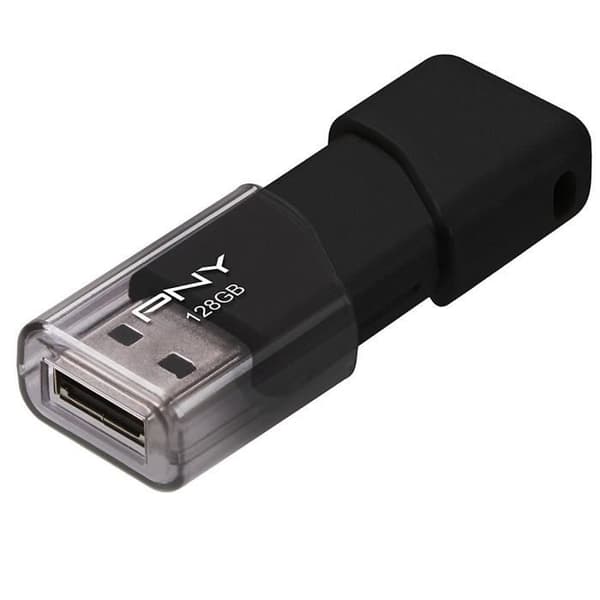 PNY USB-nyckel - 128GB 2.0 Svart
