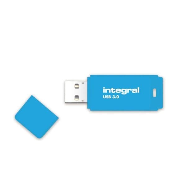 INTEGRAL USB Flash Drive Neon Blue usb 3.0 16 GB Blå