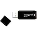 Miniatyrbild 1 av 3: INTEGRAL - USB-nyckel - 128 GB - USB 3.0 - Svart