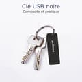 Miniatyrbild 3 av 4: USB-nyckel - INTEGRAL - 128 GB - USB 2.0 - Svart