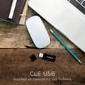 Miniatyrbild 4 av 4: USB-nyckel - INTEGRAL - 128 GB - USB 2.0 - Svart