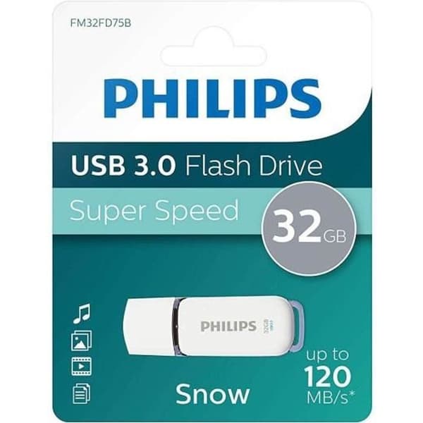 Philips Snow Edition USB 3.0 32GB USB-minne Vit