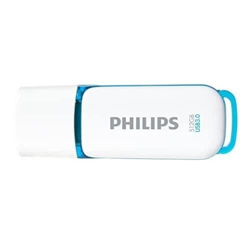 USB 3.0 512 GB SNÖ PHILIPS Vit