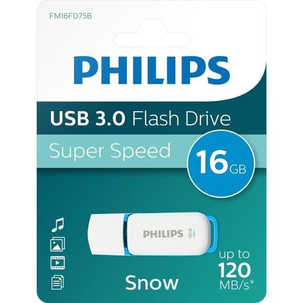 PHILIPS Snow 16GB USB 3.0 USB-minne