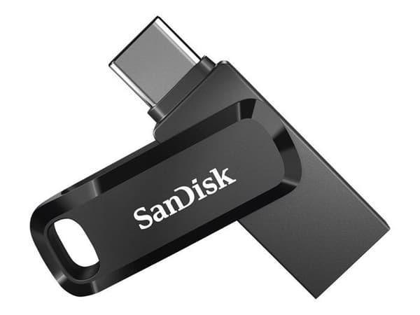 Ytterligare USB-minne SanDisk Ultra™ Dual Drive Go SDDDC3-032G-G46 svart 32 GB USB 3.0