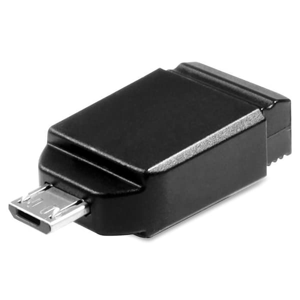 VERBATIM Store 'n' Go Nano USB-minne - 32 GB - USB 2.0 - med mikro-USB-adapter