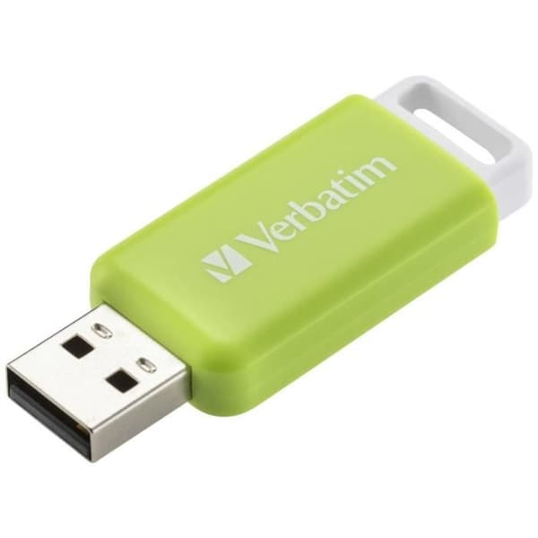 Verbatim V DataBar 32 GB USB-minne - Vit - USB 2.0