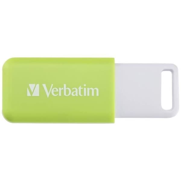 Verbatim V DataBar 32 GB USB-minne - Vit - USB 2.0