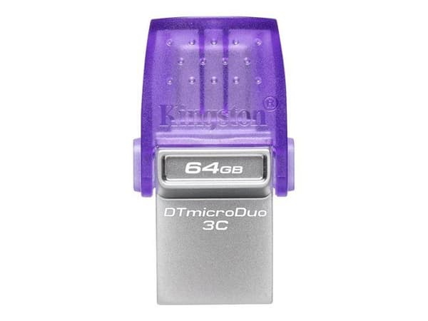 USB-minne - KINGSTON - Dt Microduo 3C - 64 GB - USB Typ-A och Typ-C - USB 3.0