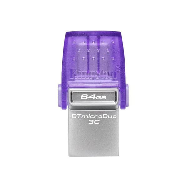 USB-minne - KINGSTON - Dt Microduo 3C - 64 GB - USB Typ-A och Typ-C - USB 3.0